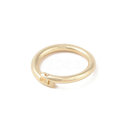 Brass Open Jump Rings KK-S369-01G-05-1