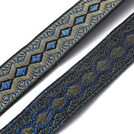 Ethnic Style Polyester Ribbon OCOR-WH0047-37F-1