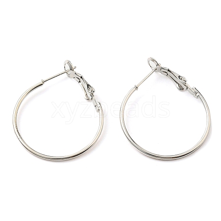 Iron Huggie Hoop Earring Findings IFIN-E025-01B-P-1