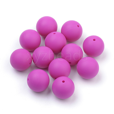 Food Grade Eco-Friendly Silicone Focal Beads SIL-R008D-05-1