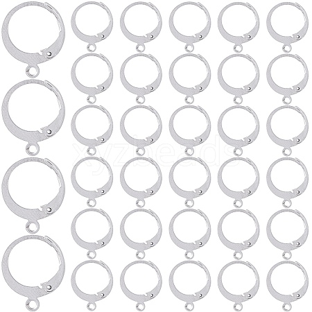 SOFPLATE 304 Stainless Steel Leverback Earring Findings STAS-SP0001-02B-1