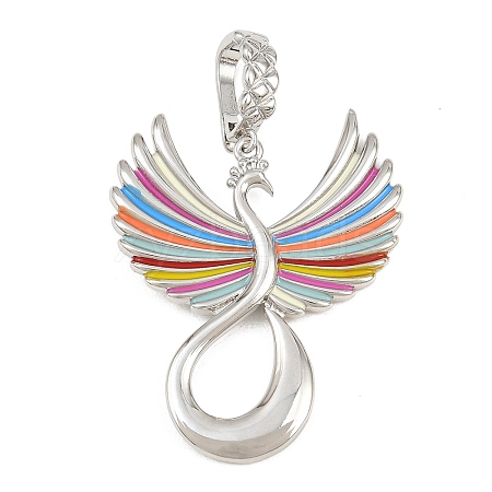 Brass Enamel Pendantss KK-CBAAB9C-05P-04-1