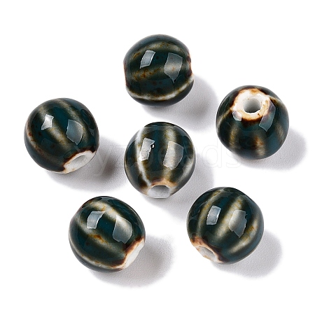 Handmade Porcelain Beads X-PORC-S498-24H-1