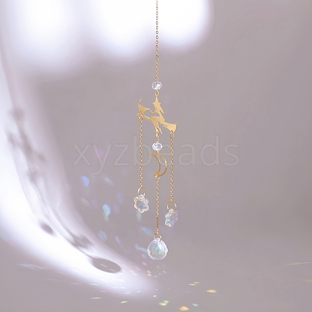 Teardrop Glass Suncatchers PW-WGBFFA3-06-1