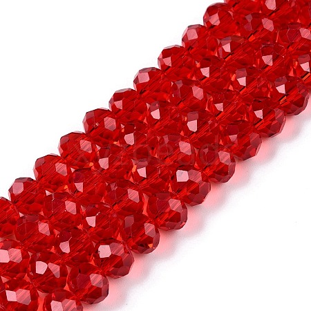 Glass Beads Strands EGLA-A044-T8mm-D01-1