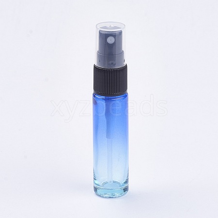 10ml Glass Gradient Color Refillable Spray Bottles MRMJ-WH0011-C06-10ml-1