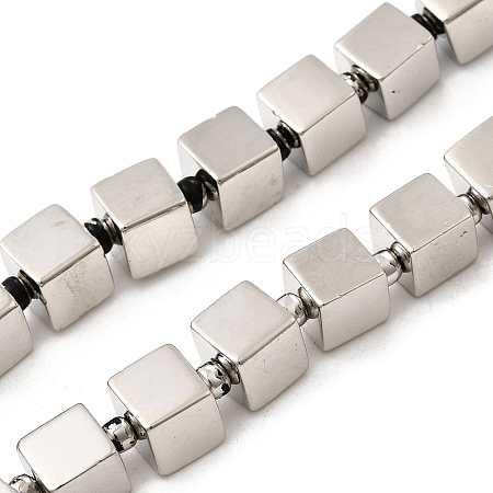 Electroplate Glass Beads Strands EGLA-F166-03A-P-1