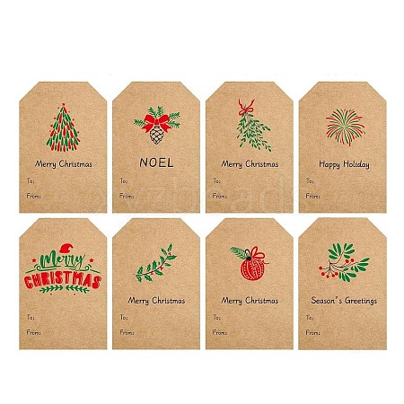 Christmas Theme Paper Stickers STIC-P013-05B-1