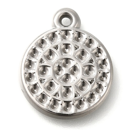 304 Stainless Steel Pendant Rhinestone Settings STAS-I310-21P-1