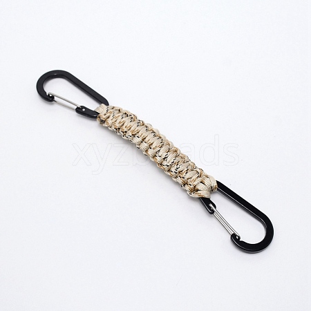 Zinc Alloy Rock Climbing Carabiners KEYC-WH0018-44D-1