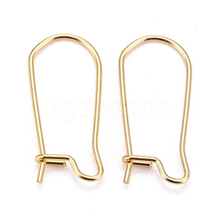 316 Surgical Stainless Steel Hoop Earring Findings STAS-A056-12G-E-1