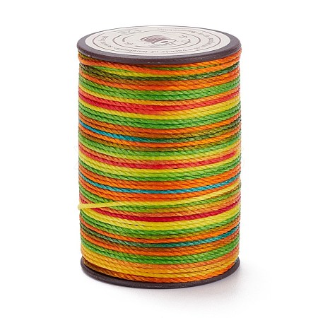 Round Waxed Polyester Thread String YC-D004-02E-128-1