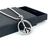 Vintage European Style G Dragon Peace Sign Necklace Titanium Steel Unisex Jewelry RS0700-1