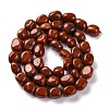 Natural Red Jasper Beads Strands G-G146-A04-01-4