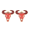 West Cowboy Theme Alloy Enamel Pendants ENAM-L056-01B-03-1