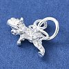 925 Sterling Silver 3D Chinese Zodiac Charms STER-P066-01S-03-2