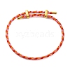 Adjustable Polyester Cord Braided Bracelets BJEW-Z085-01G-12-1