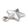 Non-Tarnish 304 Stainless Steel Charms STAS-O145-30P-3