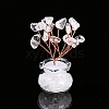 Natural Quartz Crystal Chips Tree Decorations PW-WG5CB05-08-1