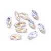 Glass Rhinestone Cabochons GGLA-P002-03A-08-2