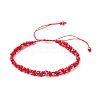 Baking Paint Glass Seed Beaded Bracelets BJEW-MZ00155-05-2