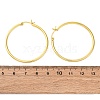 Brass Hoop Earrings for Women EJEW-I270-13B-G-5