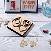 Embossing Wooden Cutting Dies DIY-WH0152-31-6