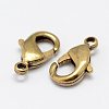 Brass Lobster Claw Clasps KK-J270-67C-C-2