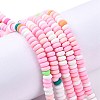 Handmade Polymer Clay Beads Strands CLAY-N008-008N-1