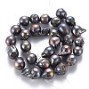 Natural Baroque Pearl Keshi Pearl Beads Strands PEAR-S021-198A-01-2