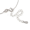 925 Sterling Silver Necklace STER-Z009-15P-3