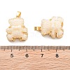 Druzy Resin Pendants RESI-G086-04G-01-3