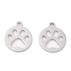 Non-Tarnish 201 Stainless Steel Pendants STAS-D451-19P-1