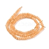 Dyed Natural Malaysia Jade Rondelle Beads Strands G-E316-2x4mm-36-2