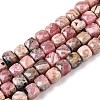 Natural Rhodonite Beads Strands G-N342-132-1