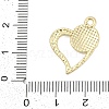 Rack Plating Alloy Micro Pave Rhinestone Pendants FIND-K020-03G-3