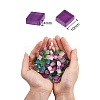 2 Bags 2 Colors Transparent Glass Cabochons GLAA-SZ0001-46C-2