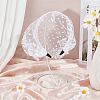 Polyester Mesh Veil Hair Bands OHAR-WH0021-63A-5
