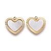 Natural Shell Charms STAS-H100-05G-1