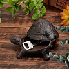 Iron Tortoise Display Decorations DJEW-WH0038-46-4