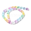Macaron Color Natural Selenite Beads Strands X1-G-B102-A01-02-2