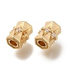 Brass Micro Pave Cubic Zirconia KK-Q001-07G-2