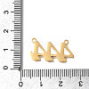 304 Stainless Steel Pendants STAS-D382-04D-G-3
