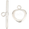 Beebeecraft 2 Sets 925 Sterling Silver Toggle Clasps STER-BBC0005-28-1