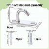 16Pcs Stainless Steel Hooks STAS-GO0001-37-2