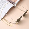 Brass Eyeglasses Chains AJEW-EH00214-02-5