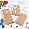 Kraft Paper Storage Gift Drawer Boxes CON-WH0095-56C-4