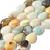 Natural Flower Amazonite Beads Strands G-I377-A20-2