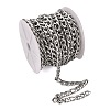 304 Stainless Steel Mother-Son Figaro Chains CHS-A003H-2.3NK-2