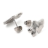 Non-Tarnish 304 Stainless Steel Stud Earrings for Women EJEW-E291-01P-2